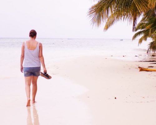 Ich am Strand