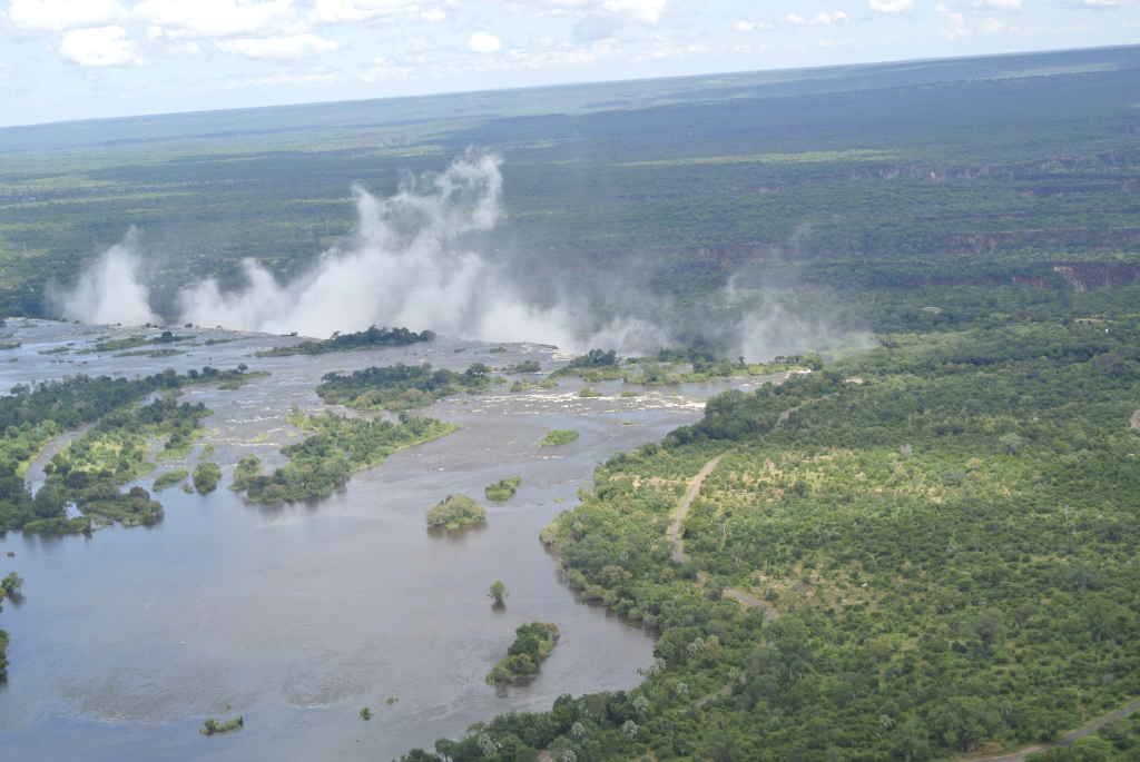 The mighty Victoria Falls 