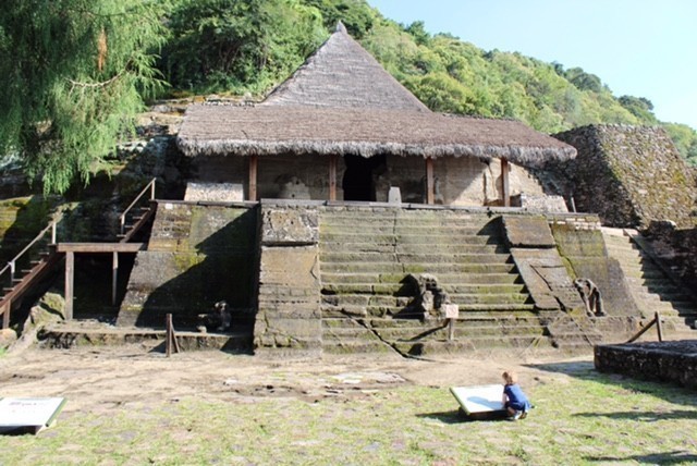 Malinalco Pyramidenanlage