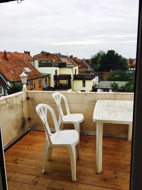 Dachterrasse in Wismar