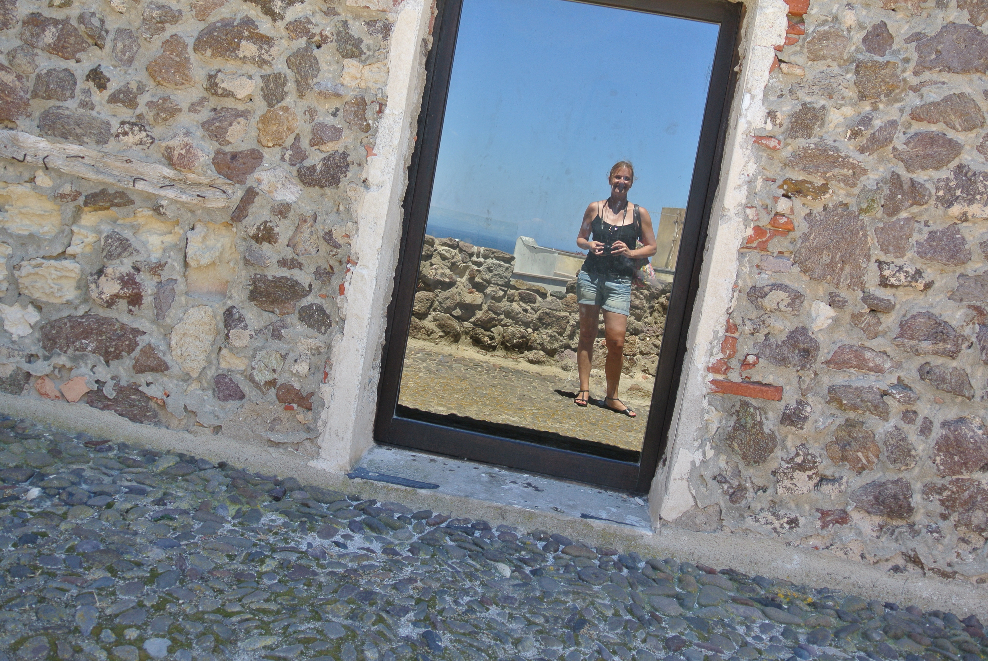 Marina auf der Burg in Castelsardo