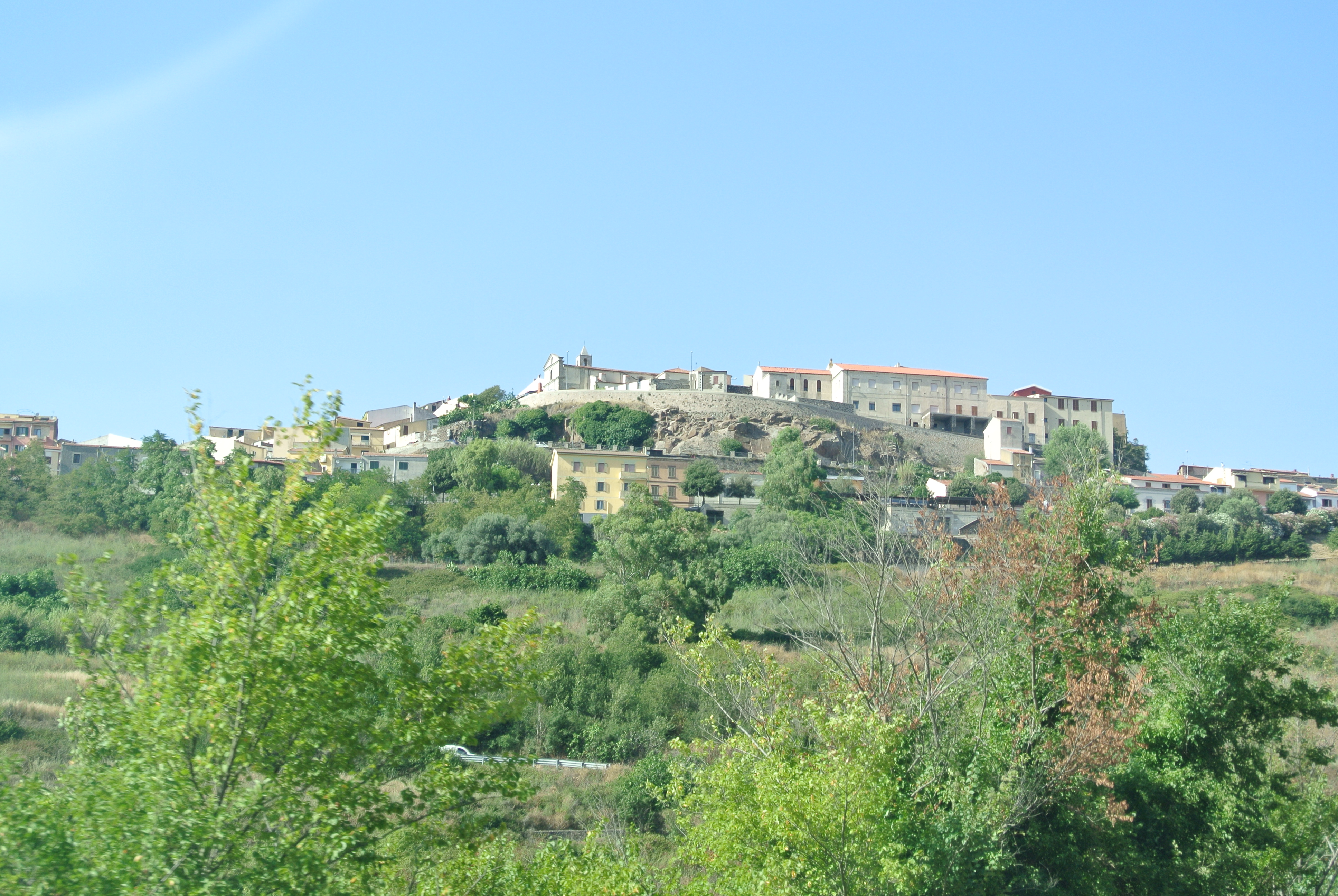 Wunderschöne Landstraße (127/133) von Alghero zurück nach Palau