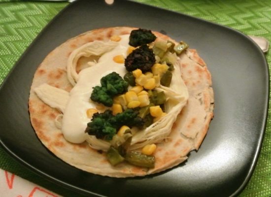 Mexikanisches Abendessen: Tortilla