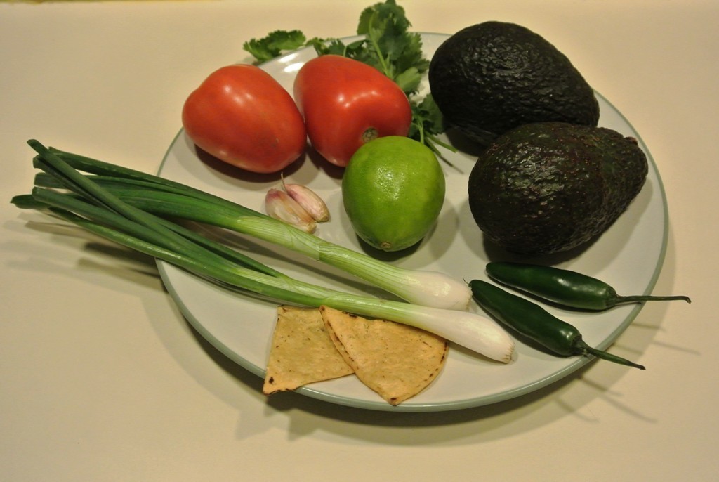 Mexikanisches Abendessen:Guacamole Mexikanisches Abendessen:Guacamole