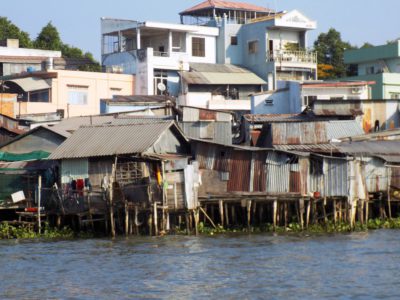 Südostasien Reise - FloatingMarket_MekongDelta