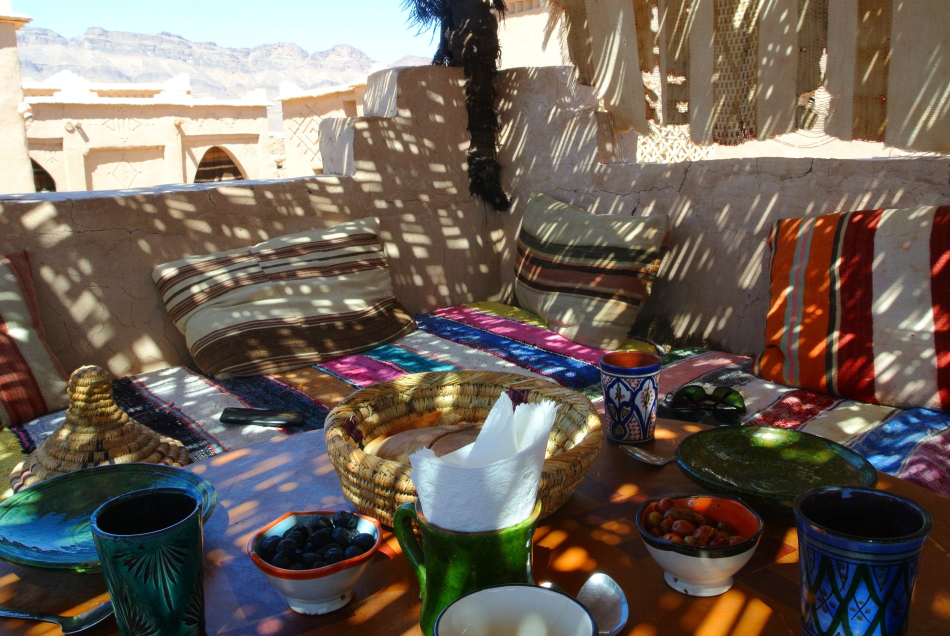 Kasbah Mittagessen