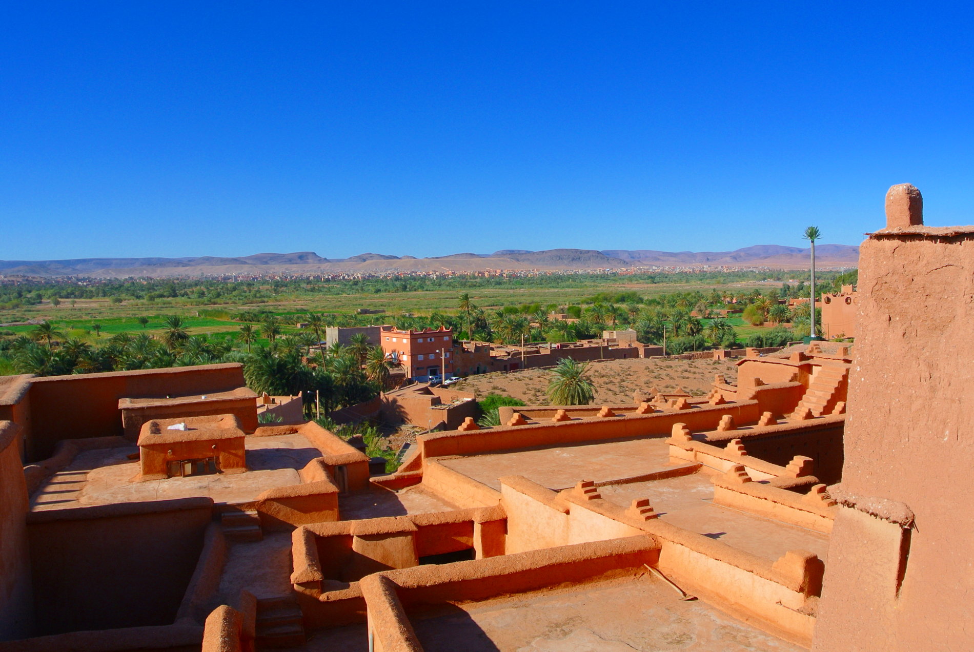 Kasbah Ausblick