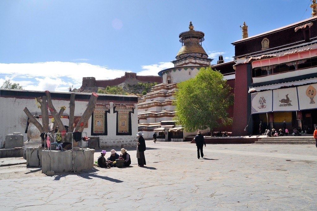 Klosterbesichtigung Gyantse Kumbum