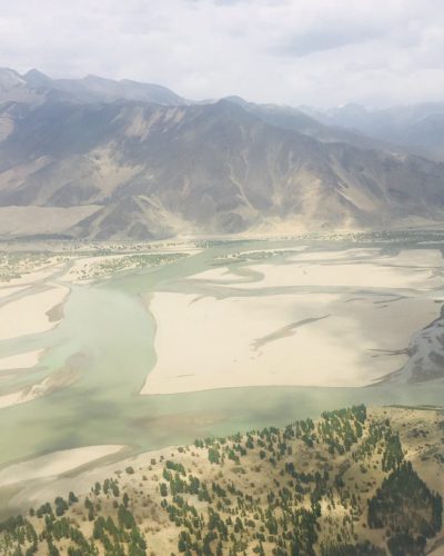 Landeanflug Lhasa Landeanflug Lhasa