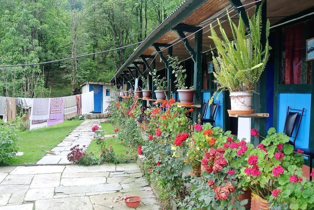 Gästehaus auf dem Trek