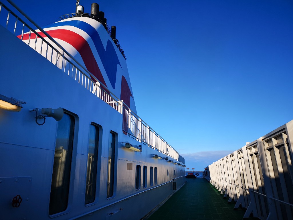 Auf dem Sonnendeck