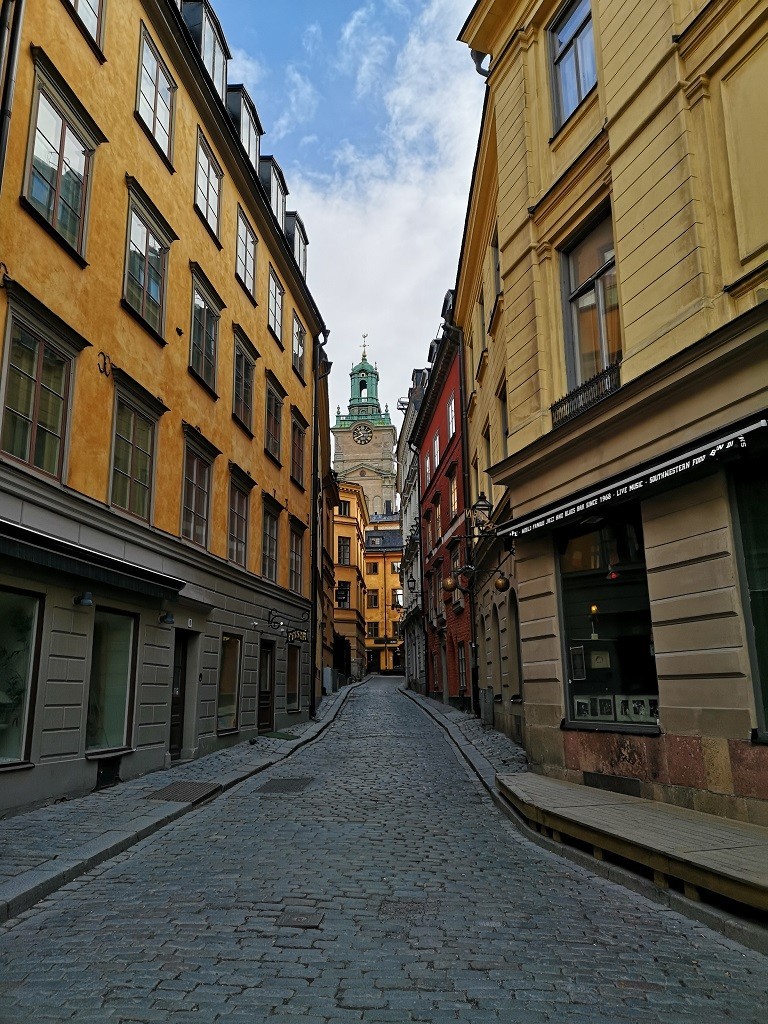 Gamla Stan Altstadt in Stockholm