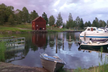 Roadtrip Schweden - Campinplatz mit Blick auf den See