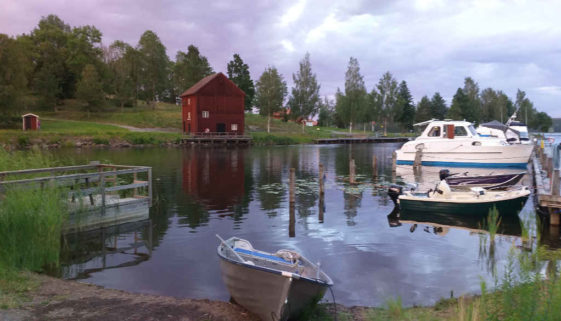 Roadtrip Schweden - Campinplatz mit Blick auf den See