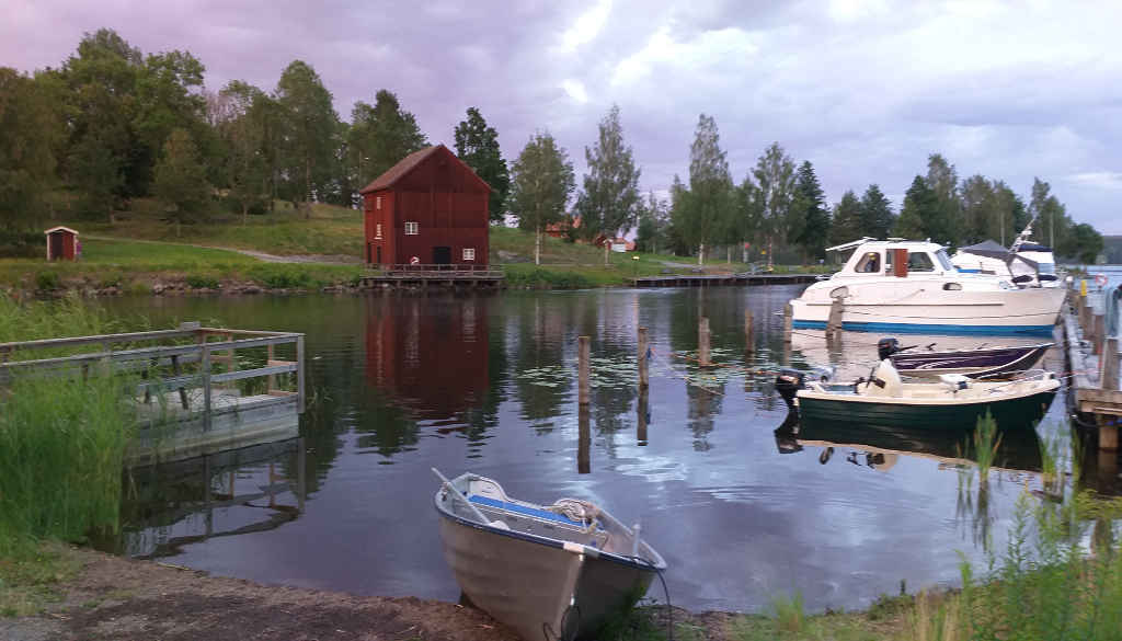 Roadtrip Schweden - Campinplatz mit Blick auf den See