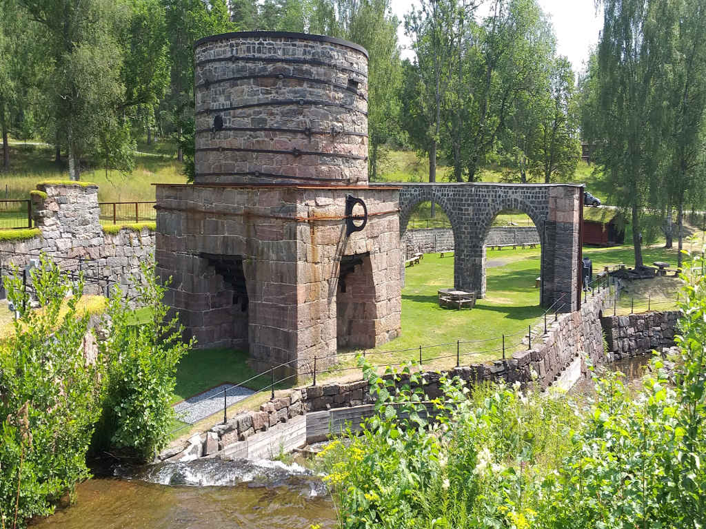 Schmelzofen in Borgvik Schmelzofen in Borgvik