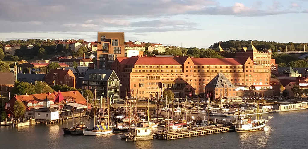 Zum Abschied: Die goldene Abendstimmung in Göteborg