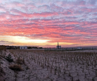 Ostseetipps in Mecklenburg-Vorpommern - Sonnenuntergang Warnemünde