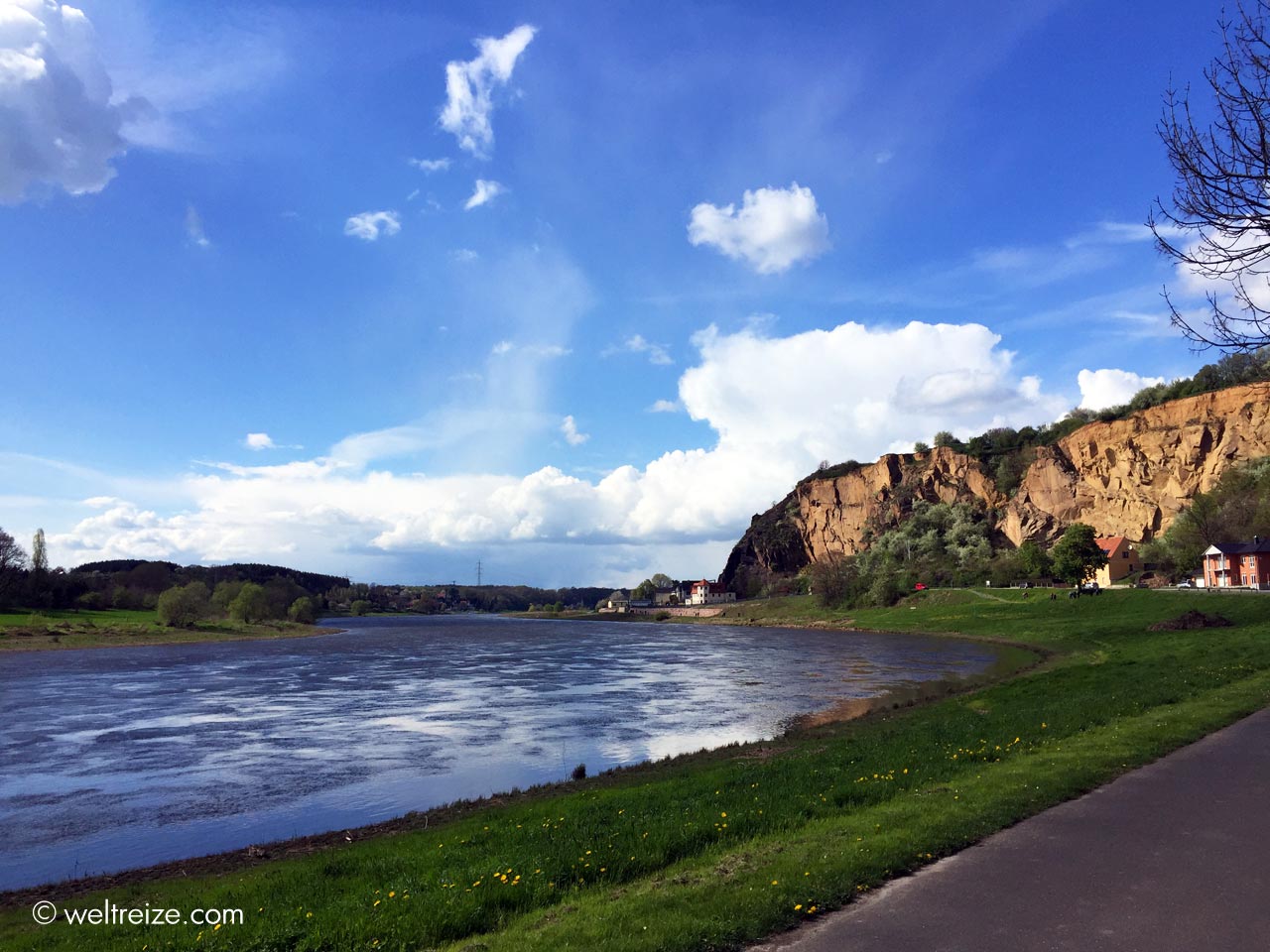 Elbsandsteingebirge - Etappe Dresden bis Riesa ©Weltreize