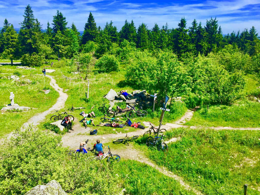 Fichtelgebirge Radtour mit dem Mountainbike