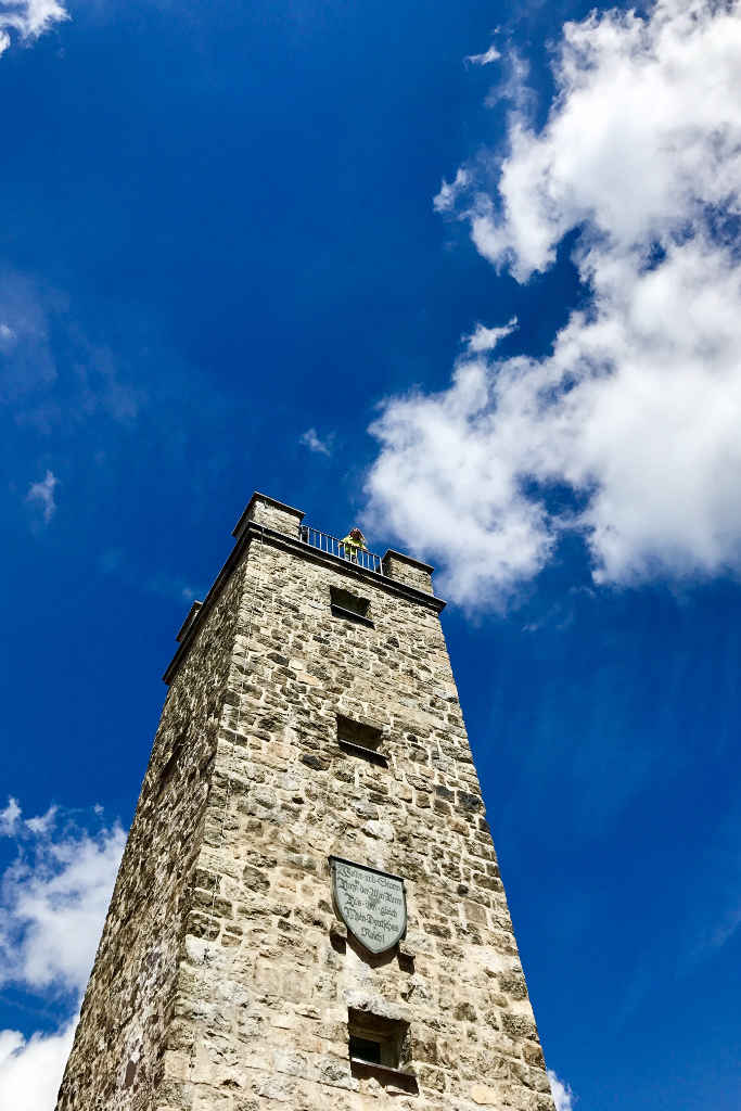 Asenturm am Ochsenkopfgipfel ©MYTHOS EBIKE