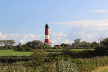 Schleswig-Holstein mit Leuchtturm im Grünen Copyright TA.SH