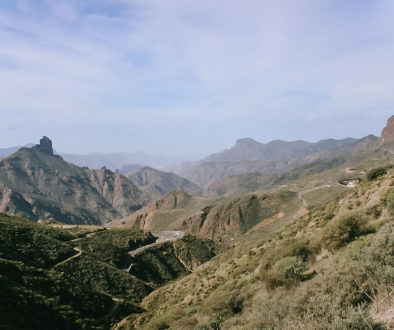 Wandergebiet um Tejeda. Ausblick auf den Roque Nublo - Tipp Gran Canaria Wanderun