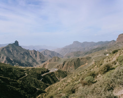 Wandergebiet um Tejeda. Ausblick auf den Roque Nublo - Tipp Gran Canaria Wanderun