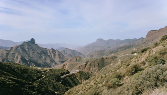 Wandergebiet um Tejeda. Ausblick auf den Roque Nublo - Tipp Gran Canaria Wanderun