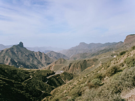 Wandergebiet um Tejeda. Ausblick auf den Roque Nublo - Tipp Gran Canaria Wanderun
