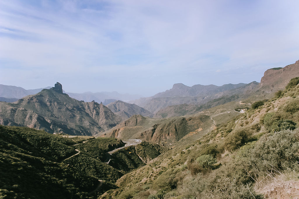 Wandergebiet um Tejeda. Ausblick auf den Roque Nublo - Tipp Gran Canaria Wanderun