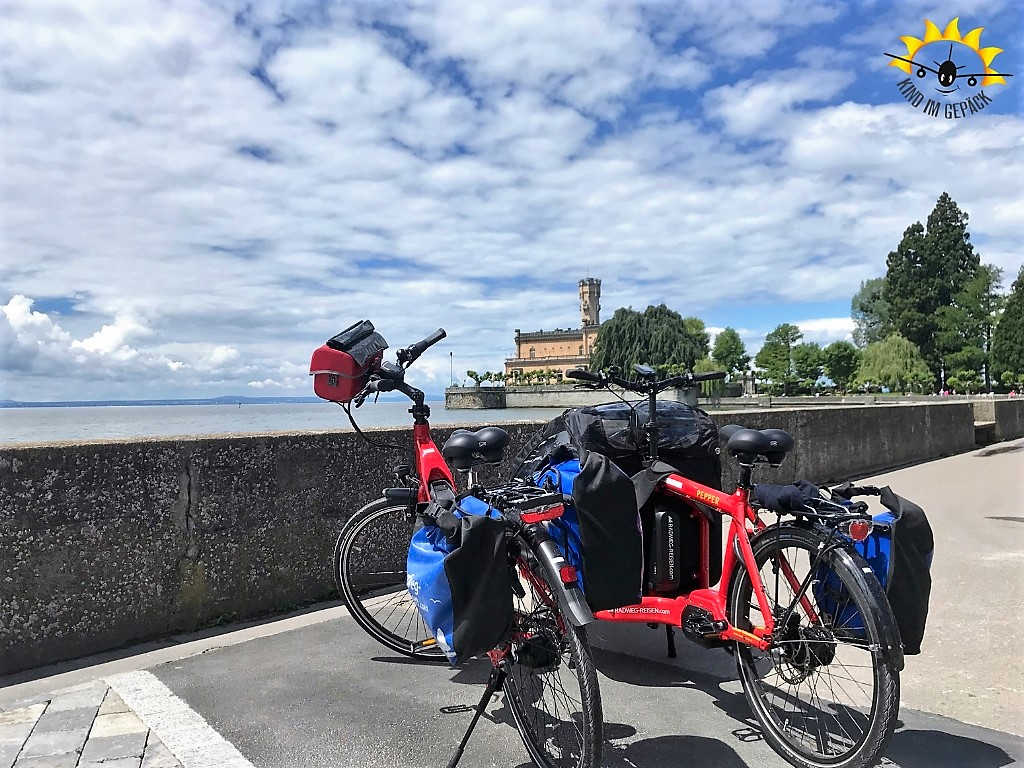 Fahrradtour entlang des Bodensees ©Kind im Gepäck