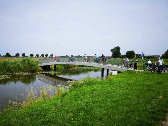 Marschland - Ausflug nach Glückstadt - Fahrradtour auf den Glücksrouten (280) Radtour Glückstadt -Marschland