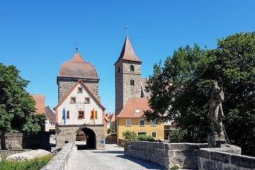Radtour im Altmühltal - Altmühlbrücke Ornbau