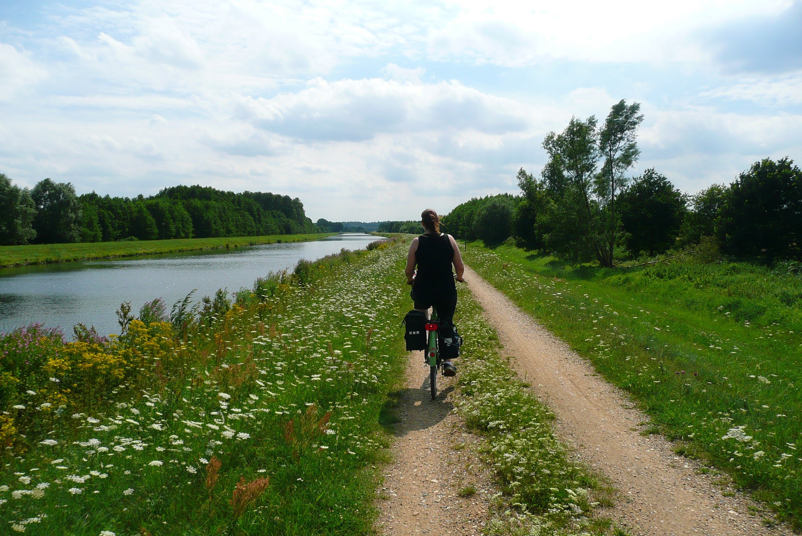 Fahrradtour in Deutschland