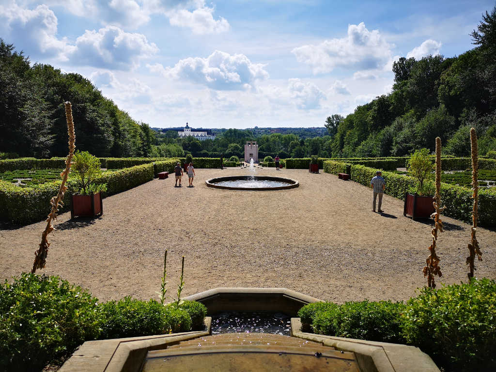 Terrassen im Barockgarten