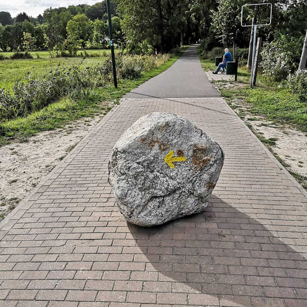 Markierungen auf dem Pilgerweg ©Jens