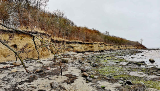 Winterwanderung in Deutschland - Insel Poel