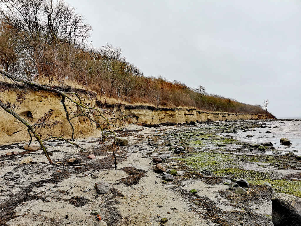 Winterwanderung in Deutschland - Insel Poel