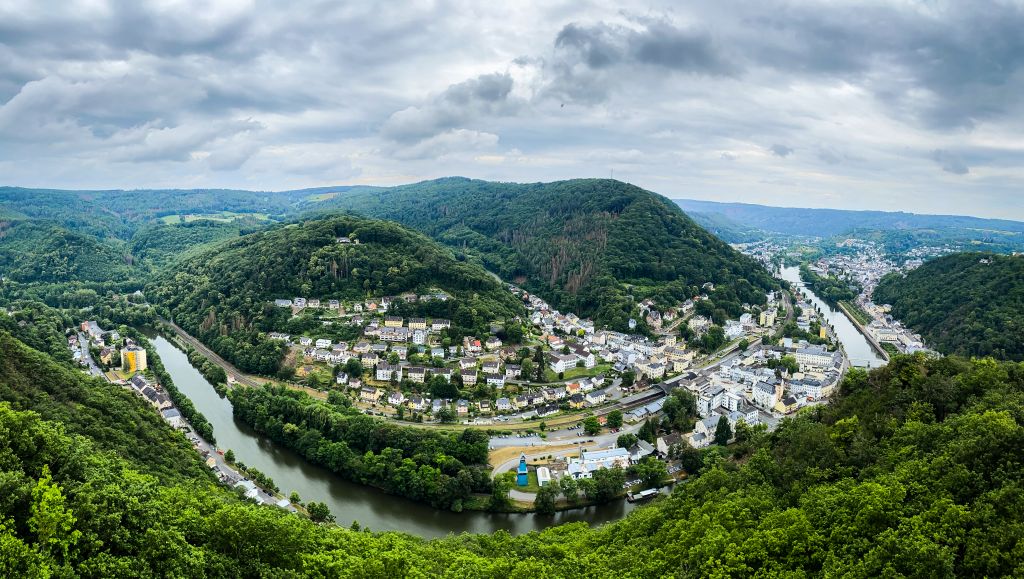 Lahn Camino, Aussicht vom Jakobsweg ©lustloszugehen