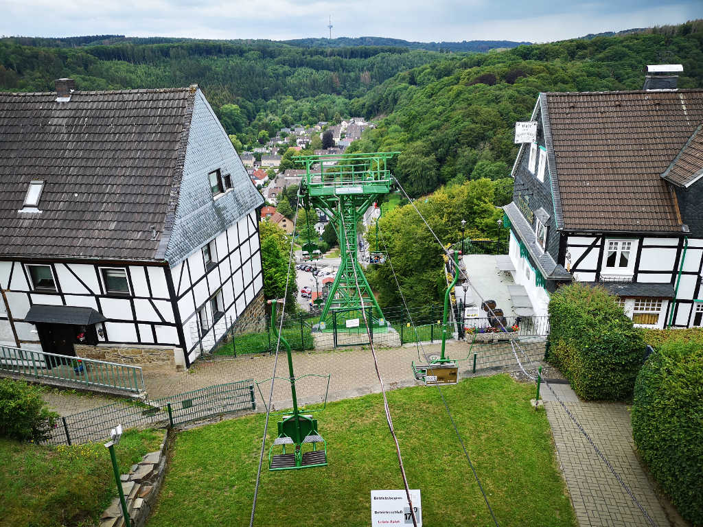 Seilbahn ins Tal der Wupper