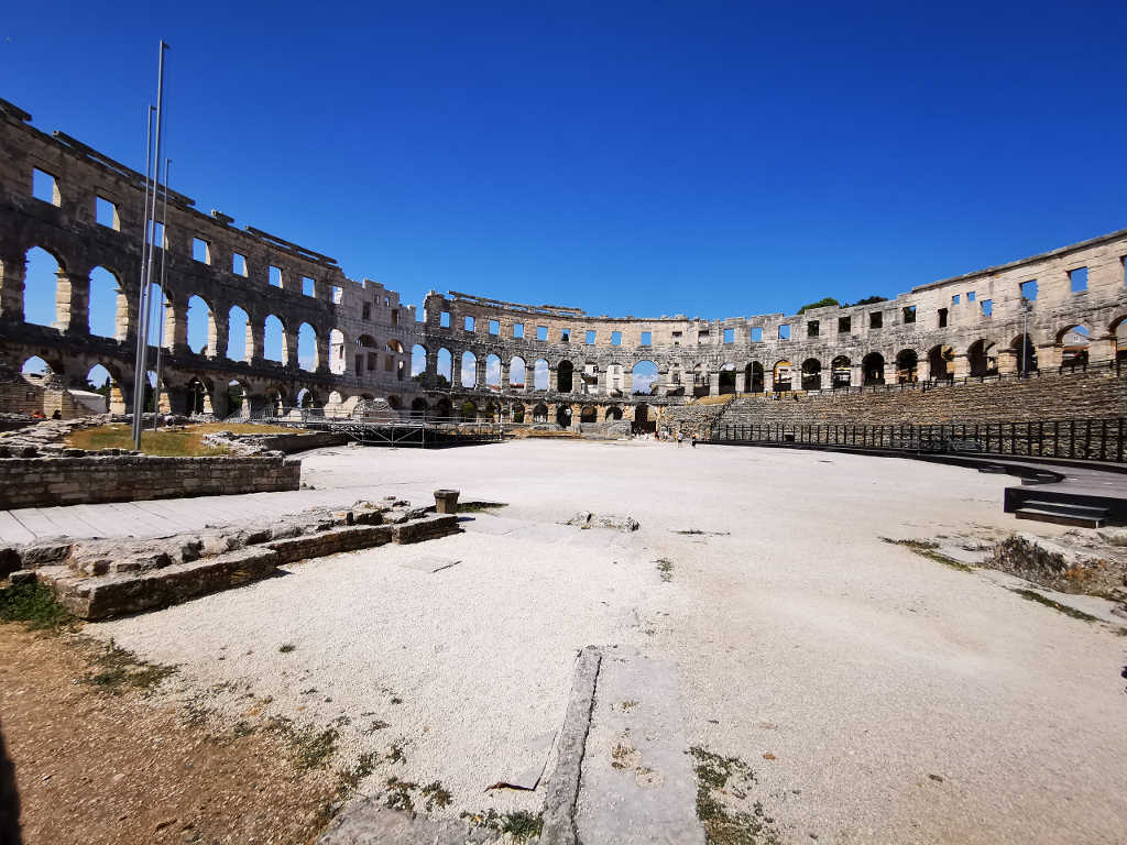  Amphitheater in Pula