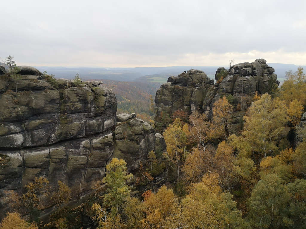 Sächsische Schweiz Carolafelsen ©Weltwunderer