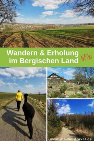 Wandern im Bergischen Land pinnen