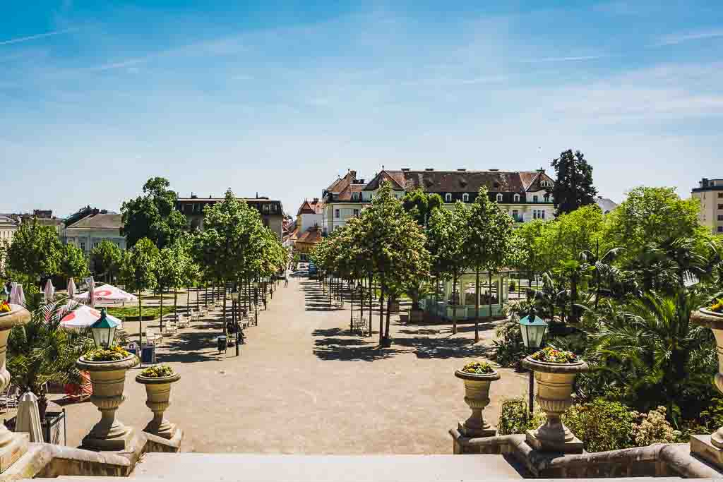 Kurpark in Baden in Österreich ©Konpasu