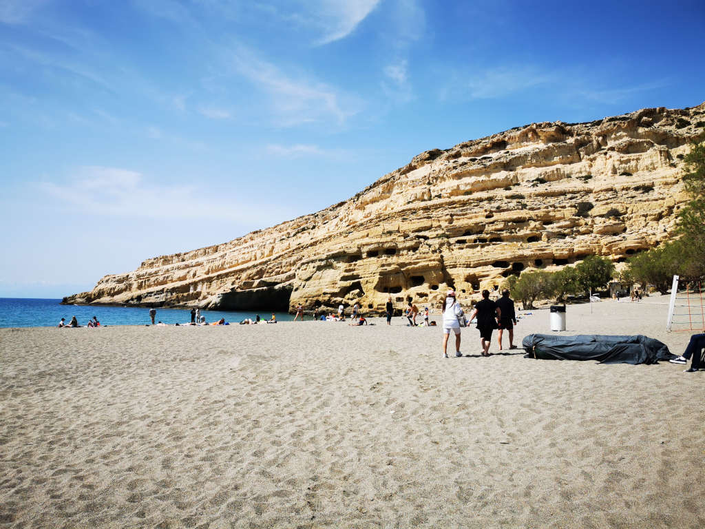 Strand von Matala Strand von Matala