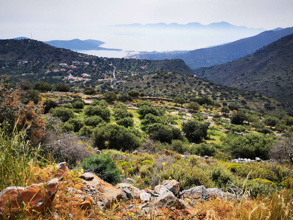 Panoramastraße Richtung Elounda