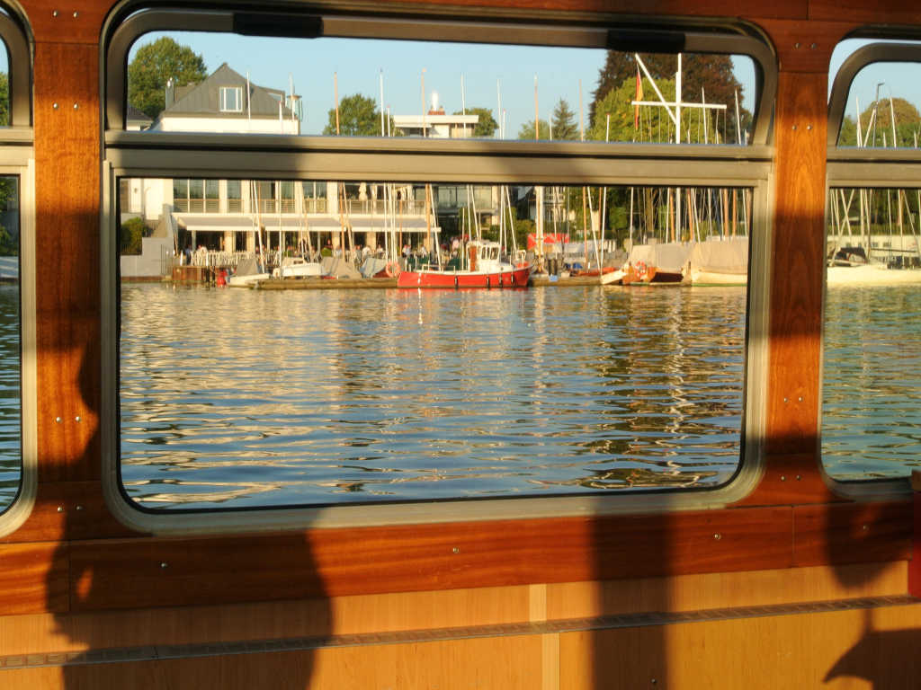 Ausblick auf die Alster Ausblick auf die Alster