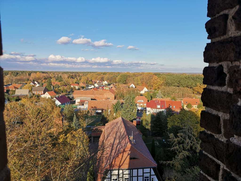 Ausblick von der romanischen Kirche in Sandau ©TravelWorldOnline