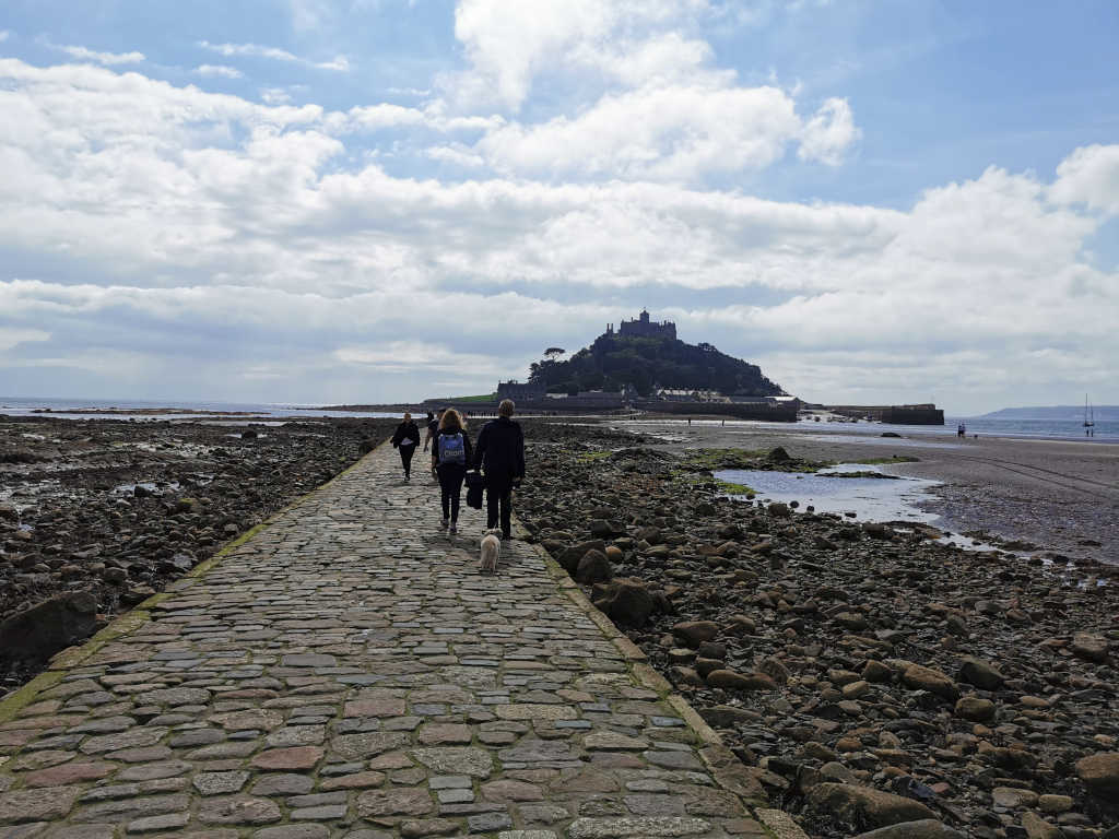 Blick auf St. Michael`s Mount